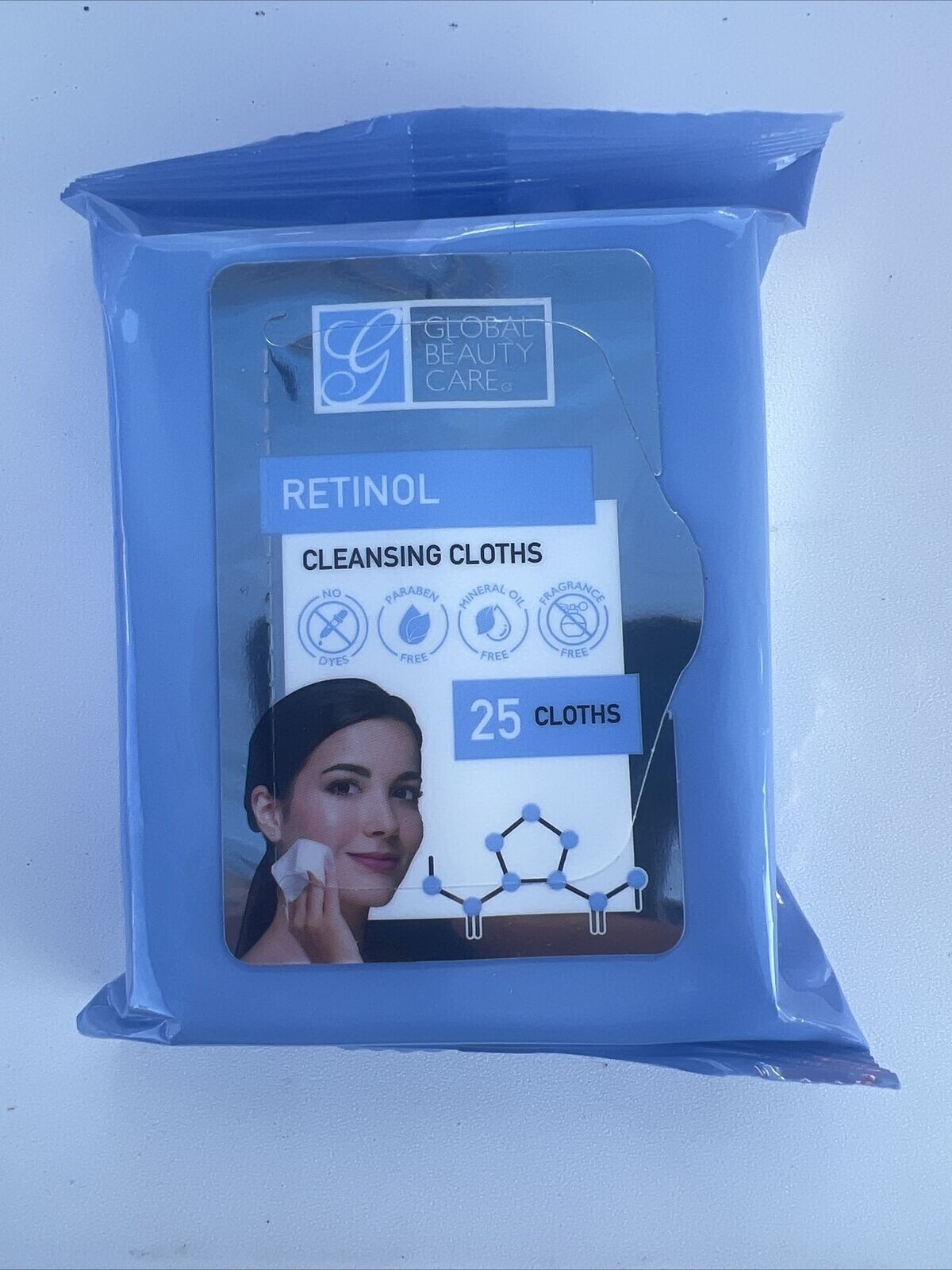 Global Beauty Care Retinol Makeup Cleansing Wipes, 25-ct. Pack
