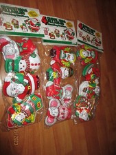 4pk Christmas Stuff n Trim Fillable Ornaments Made in USA U Choose NOT a LOT NOS