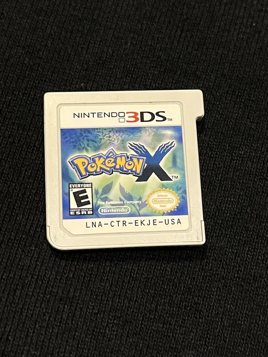 Pokemon X Nintendo 3DS Game Cartridge Only Authentic 684753057100