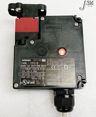 G 28628 OMRON GUARD LOCK SAFETY-DOOR SWITCH D4NL-1CFG-B | eBay UK