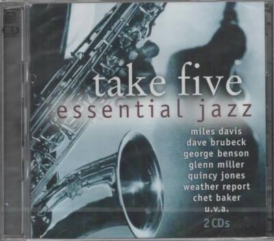 Take Five Essential Jazz 2CD NEU Miles Davis Weather Report Glenn Miller Brubeck