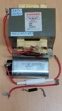 Mikrowellen HS Trafo Y626STC-1,   230 / 2370V, CLASS-H 1100W  mit HS Kondensator