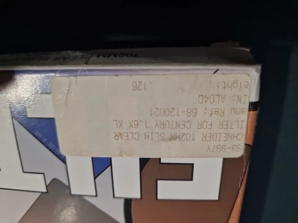 Schneider 102mm Slim Clear Filter For Century 1.6X XL - Image 3 of 4