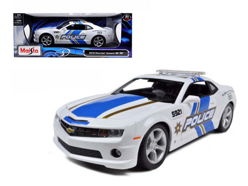 Chevrolet Camaro RS SS 2010 policía 1/18 coche modelo diecast de Maisto