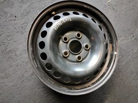 1 Cerchio In Acciaio Vw T5 T6 Transporter KPCV0616016 Cerchio 6,5Jx16 ET51