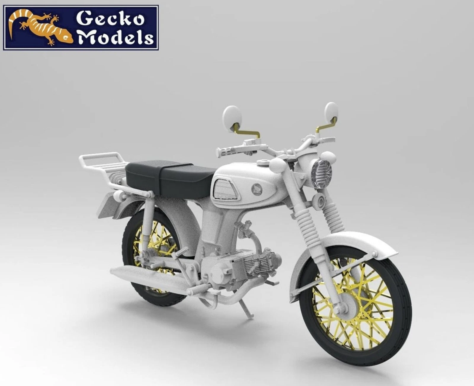 Gecko Models 35GM0127 1/35 60`-70`s Southern Vietnamese & Japanese Motorbike Set - Picture 4 of 7