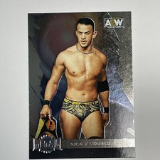 Ricky Starks 2022 Skybox Metal Universe AEW Base Card # 28