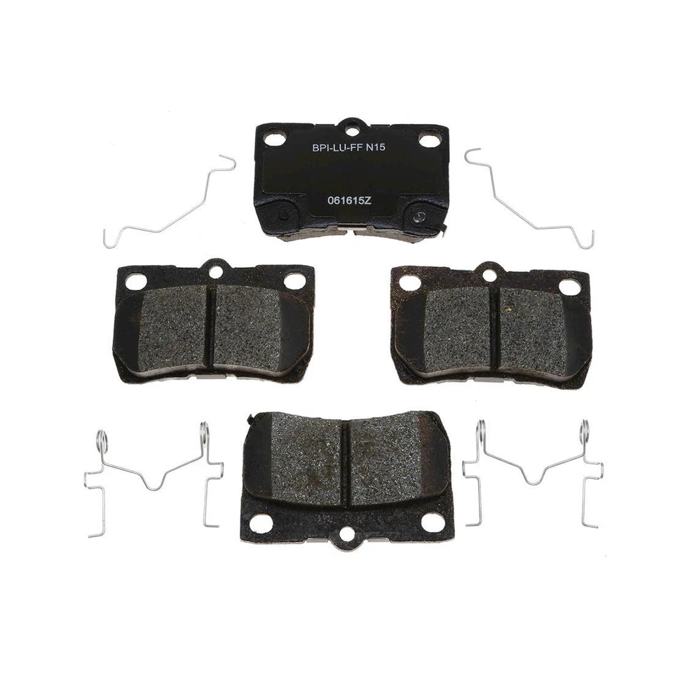 Juego de pastillas de freno traseras de cerámica para 2006 2007 2008 2009 2010 2011-2013 Lexus IS250 Foto 3 de 3