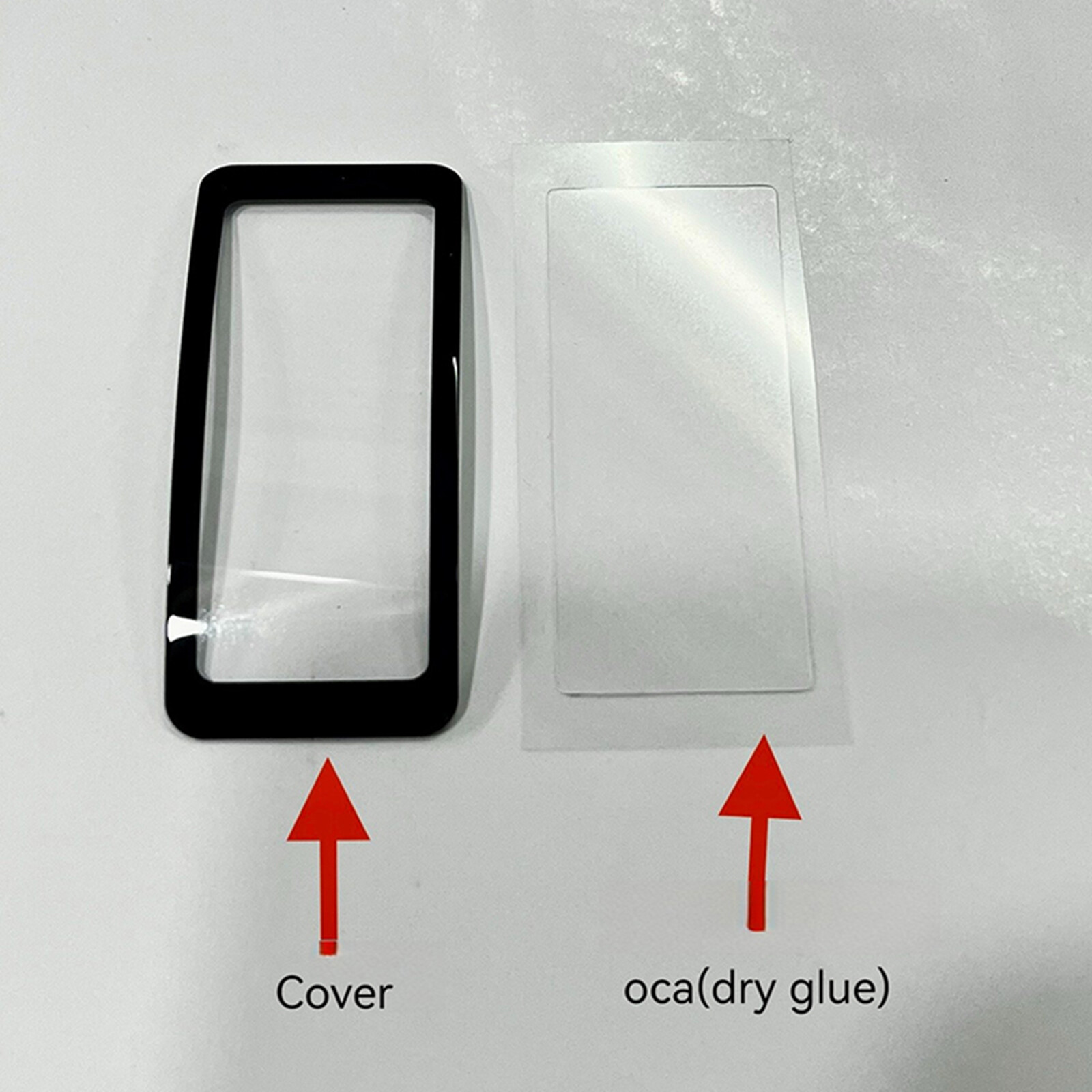 Glass Outer Screen Cover/Dry Glue Band Repair Parts for Huawei B6/B7