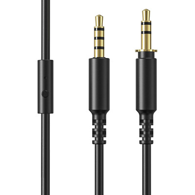 Oneodio 3.5Mm Jack Cable with Mic & On/Off Switch - Compatible with A70 Fusion