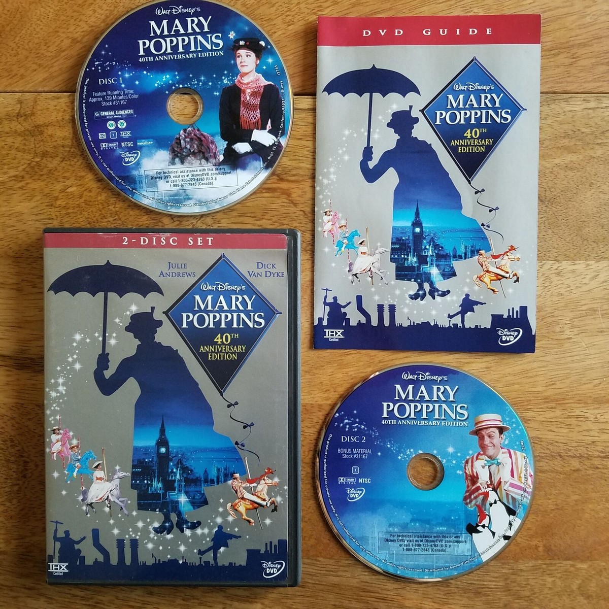 【中古】 Mary Poppins 2025 Disney Mary Poppins 60th Anniversary Limited Edition