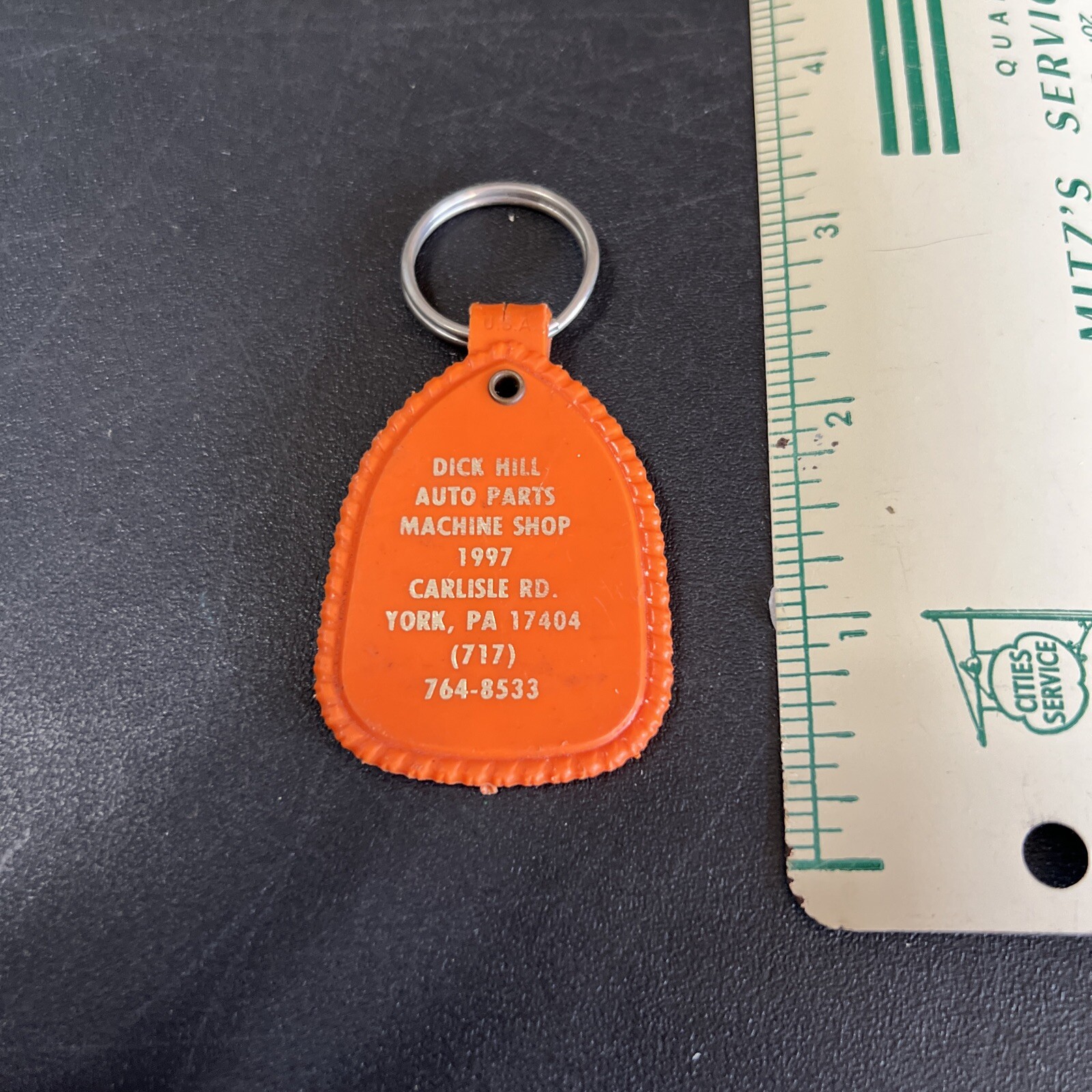 Vintage 1980s Keychain Dick Hill Auto Parts York Pa eBay