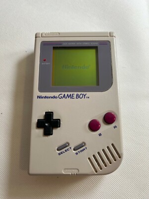 Nintendo　初代ゲームボーイ　DMG-01　　任天堂　GAMEBOY Nintendo GAME BOY DMG-01 w/ 5 games- PreOwned/Good Condition