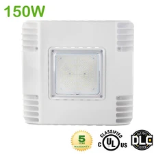 150W LED Canopy Light (450W Equiv) 20250LM LED Gas Station Parking Garage Light 