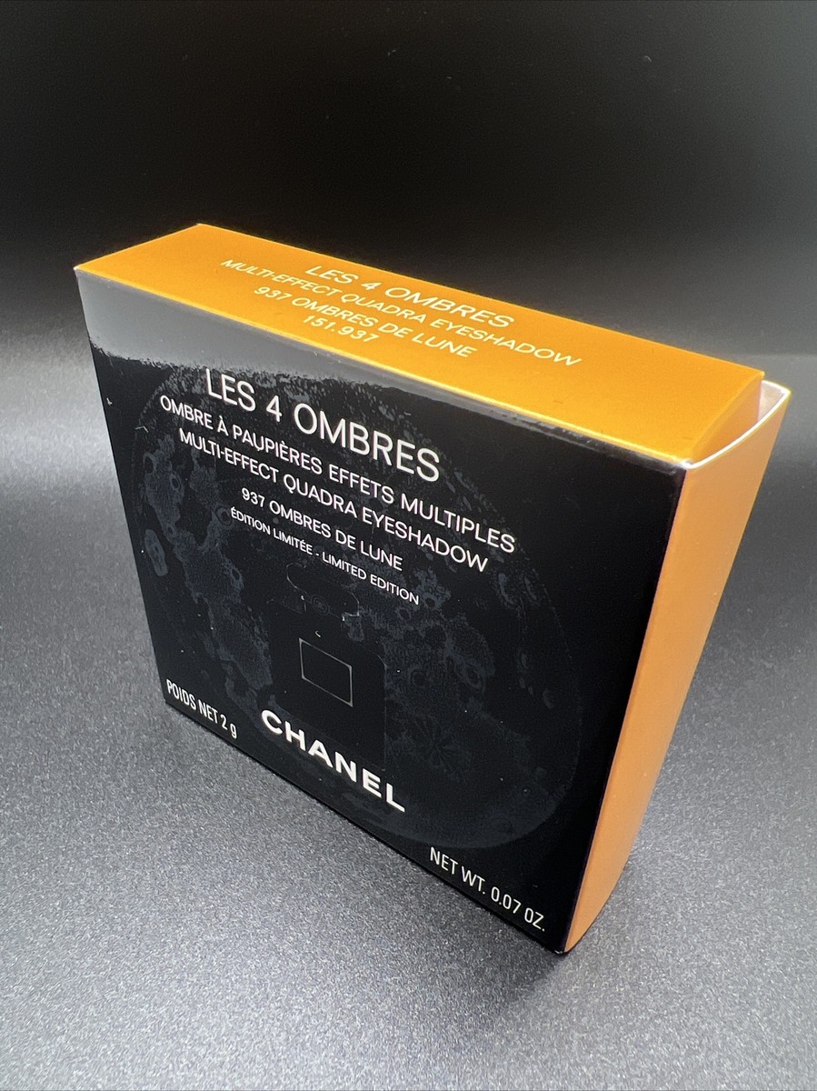 CHANEL LES 4 937 Ombres De Lune Eyeshadow Xmas Holiday 2022 CHANEL LES 4 937 Ombres De Lune Eyeshadow Xmas Holiday 2022