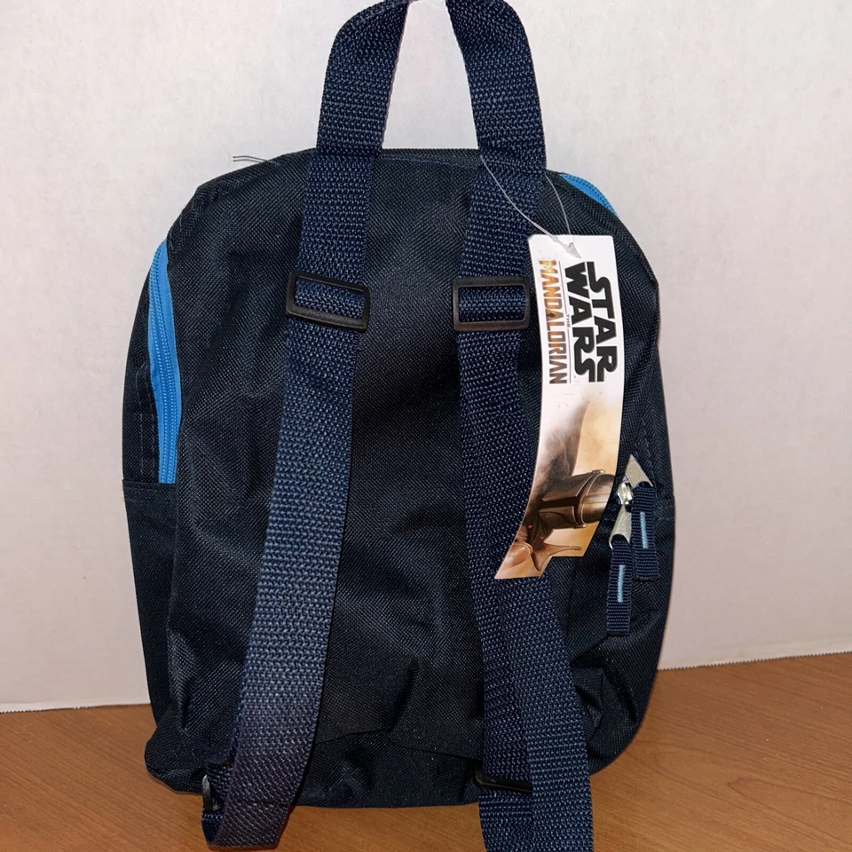 NUEVO ~ Star Wars "MANDALORIAN" ~ Mochila escolar para niños pequeños/niños pequeños Foto 2 de 2