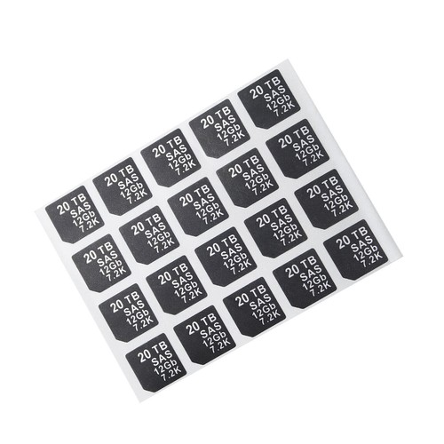 20PCS Capacity Stickers Labels FOR DELL DXD9H X7K8W 14gen Hard Disk Tray Caddy - Bild 62 von 171