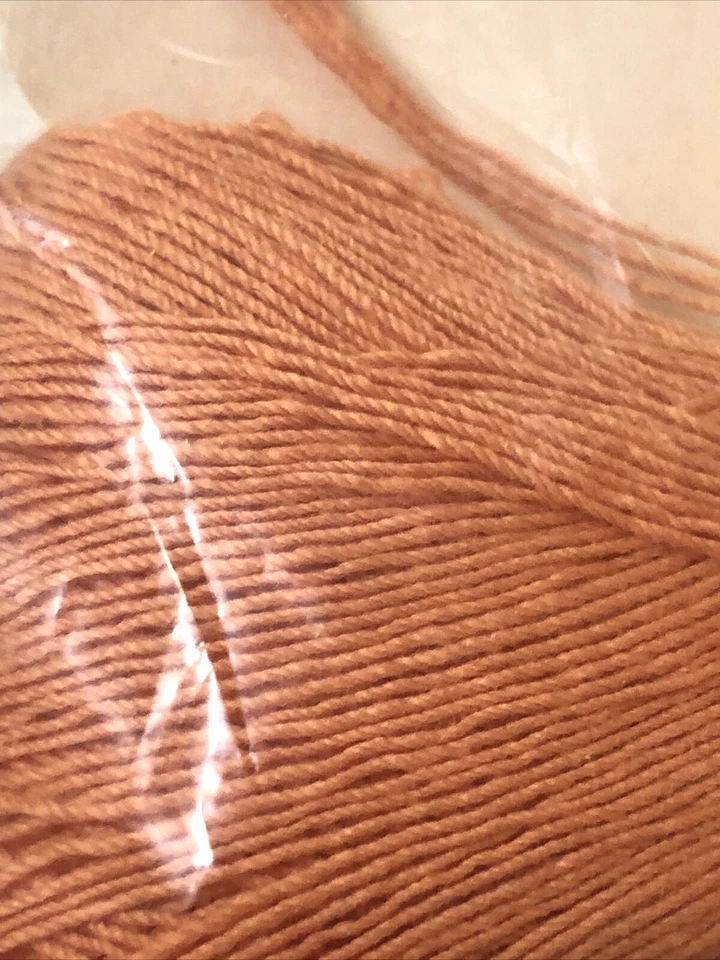 NEW Lily Candlewick Thread Lot 3 Cards Apricot 50 Yds@ Cotton 4 Strand FREE SHIP - Image 3 of 4