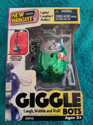 2018 Giggle Bots Green Wacky Wobbler *NEW* unopened factory sealed