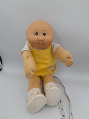 Cabbage Patch 1984 Jesmar Spain Baldie Brown Eyes Jesmar Outfit