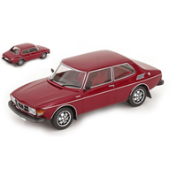 Saab 99 Ems 1977 Dark Red 1:18 Modelcargroup Auto Stradali -D- Neues Modell