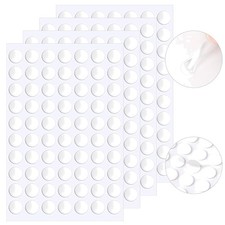 140 St&uuml;ck doppelseitige Klebepunkte, entfernbarer, runder Kitt, transparentes...