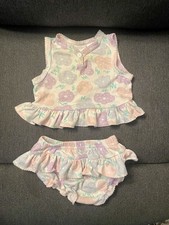 Vintage 90s Baby Girl Outfit 6-9 Mos
