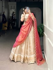 Indian Party Lehenga Bollywood Choli Wedding Lengha Ethnic Heavy Bridal Women's