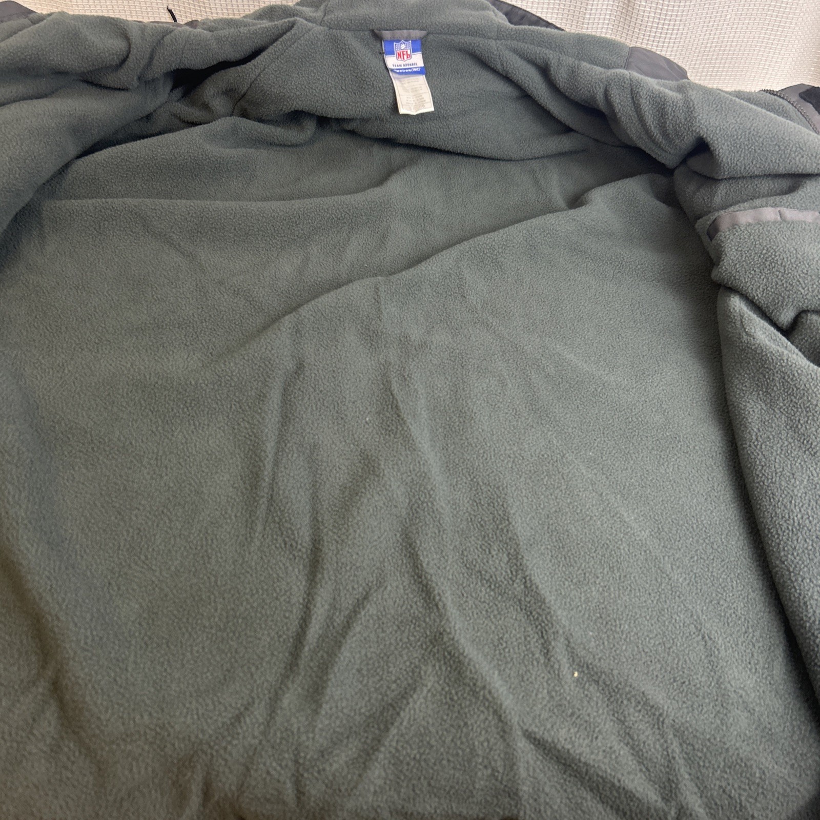 Vintage NFL Reebok Chicago Bears Hooded Lined Full Zip Coat Jacket Mens Size XL thumbnail 10