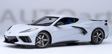 Chevrolet Corvette C8 Stingray Z51 Ceramic Matrix Grey Metallic in 1:18 Scale by