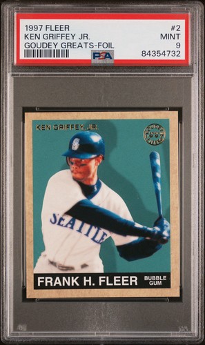 Ken Griffey Jr #2 1997 Fleer Goudey Greats card