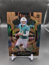 Quinn Ewers 2025 Panini Select RC #54 Copper Prizm Shock /899 Dolphins