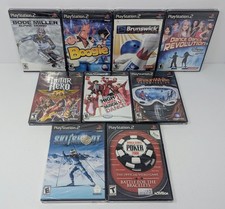 PlayStation 2 PS2 New Sealed 9 Game Lot - Boogie, Disney DDR, Guitar Hero & More