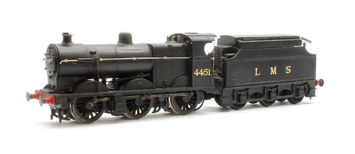 AIRFIX 'OO' SPUR LMS SCHWARZ 0-6-0 KLASSE 4F '4451' DAMPFLOKOMOTIVE | Zustand: Used