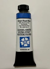Daniel Smith Extra Fine Watercolors King’s Royal Blue 15 ml/0.5 fl.oz