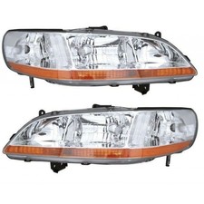 For 1998 99 2000 Honda Accord Pair Headlights Assembly Driver And Passenger Side For 1998 99 2000 Honda Accord Pair Headlights Assembly Driver And Passenger Side