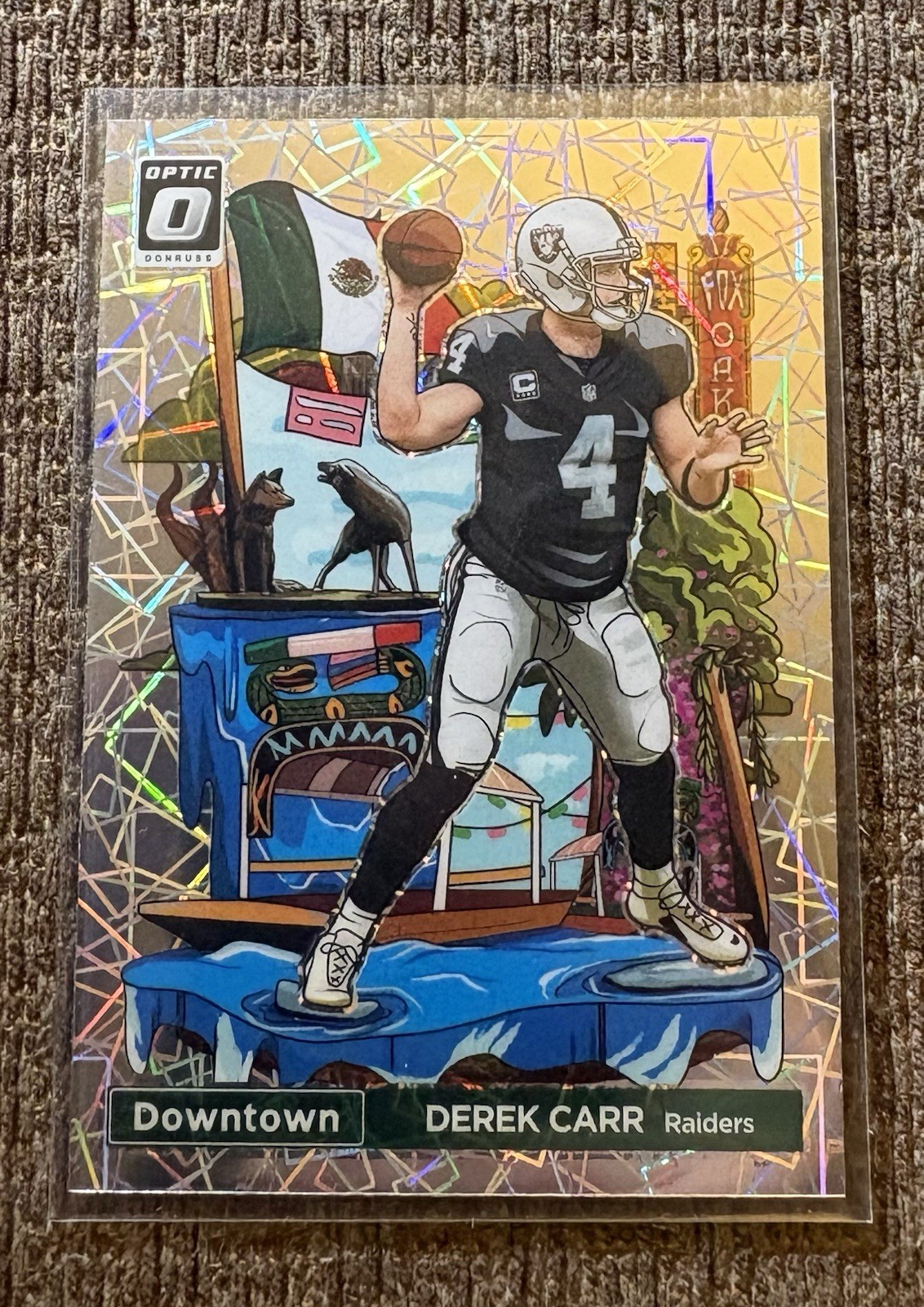 2023 Panini Donruss Optic - International Downtown Derek Carr #3