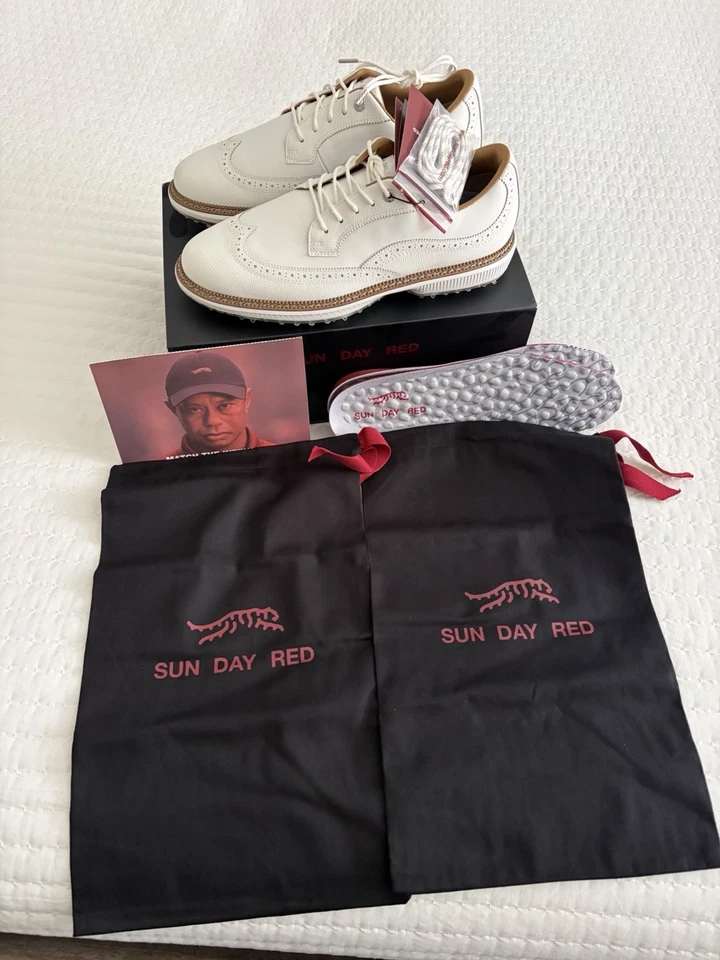 Zapatos de golf Sun Day Red Pioneer Magnolia - Talla 9 - Nuevos Foto 4 de 4