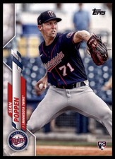 Sean Poppen Rookie 2020 Topps Update #U-79 Minnesota Twins