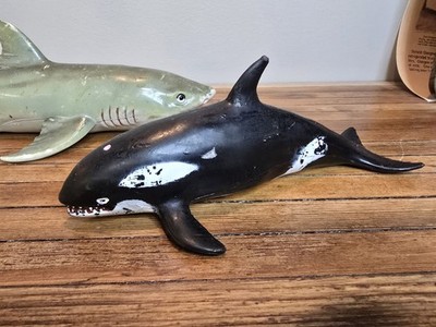 Vintage AAA 90s Hard Rubber Detailed Great White Shark Large 15