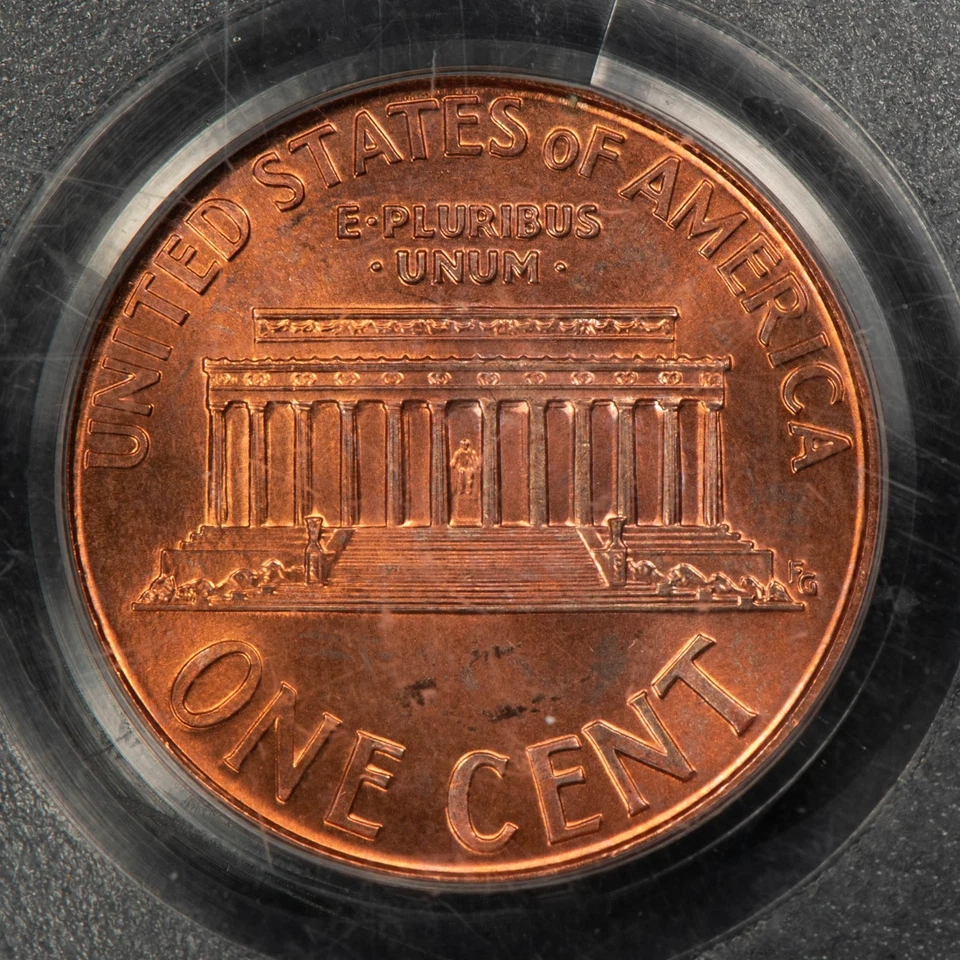 1995 1c Lincoln Memorial Cent - DDO Double Die Obverse -  PCGS MS 65 RD - B5207 - Image 4 of 4