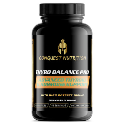 Conquest Thyro Balance Pro Thyroid Hormone Support 90 Veggie Capsules