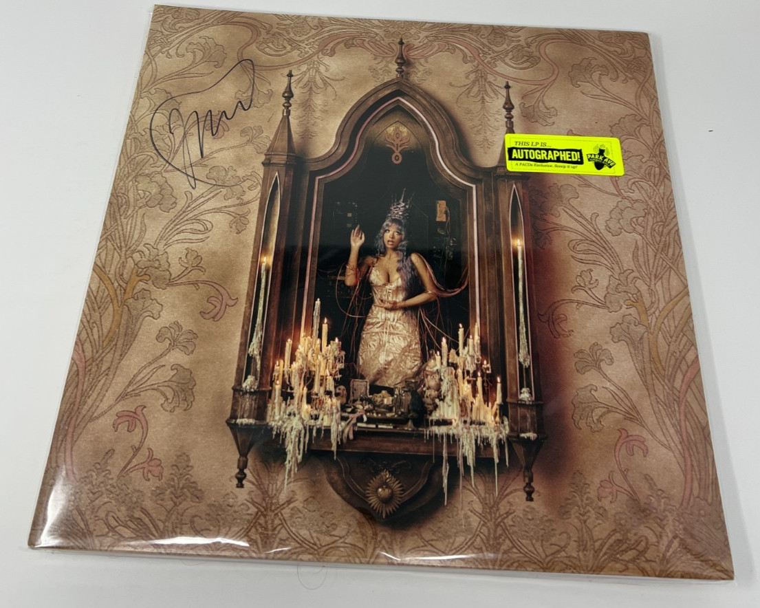 Melanie Martinez Hades 2LP SIGNED COVER  Smoked Plum Colored Vinyl Autographed