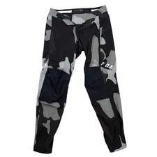 Fox Racing Defend Fire Pants Men's 34 Black Camo MTB Enduro Trail NEW