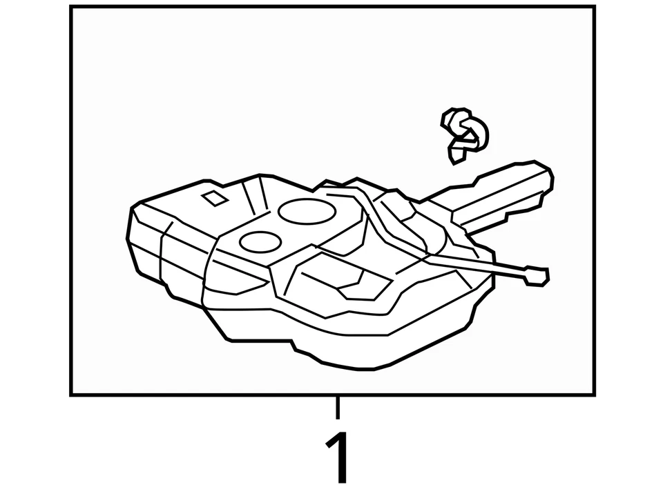 Used Fuel Tank fits: 2009 Honda Fit 1.5 Grade A Foto 4 de 4