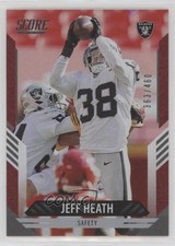 2021 Score Dots Red 363/460 Jeff Heath #229 18f5