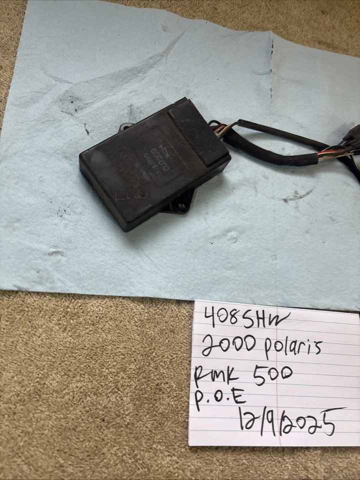 2000 Polaris Rmk 500 Cdi Ecu Ecm Computer 2201545, 4010259 408 - Image 2 of 4