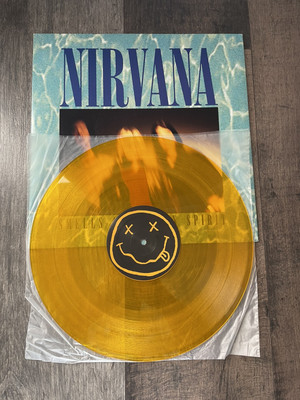 Nirvana    Smells Like Teen Spirit U.S. 12  Promo Yellow Vinyl PRO-A-4314 Rare