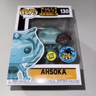 Funko Pop Star Wars #130 Ahsoka (Ghost) (GITD) (LA Comic Con Ex) (Special Ed)