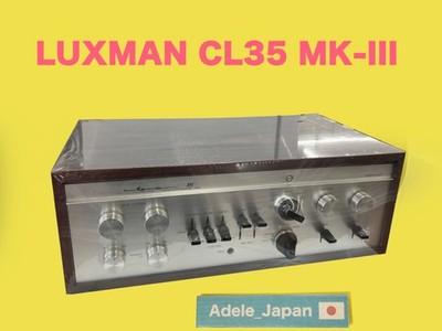  LUXMAN CL35 MK-III Vacuum Tube Preamp Vintage Japan Hi-End Audio Working